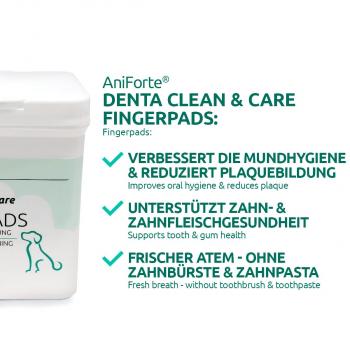 Denta Clean & Care Fingerpads - 50 Stück
